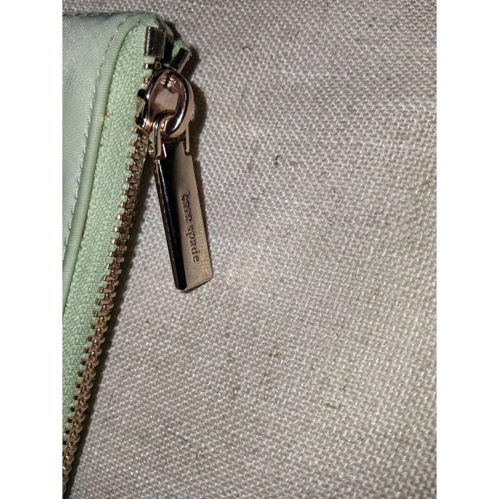 Kate Spade New York Mint‎ Green Nylon Tote with Dual Straps. 14×11×6.